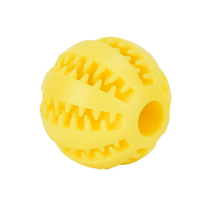 Interactive Rubber Balls Puppy Chewing Toys Pet Tooth Cleaning Ball
