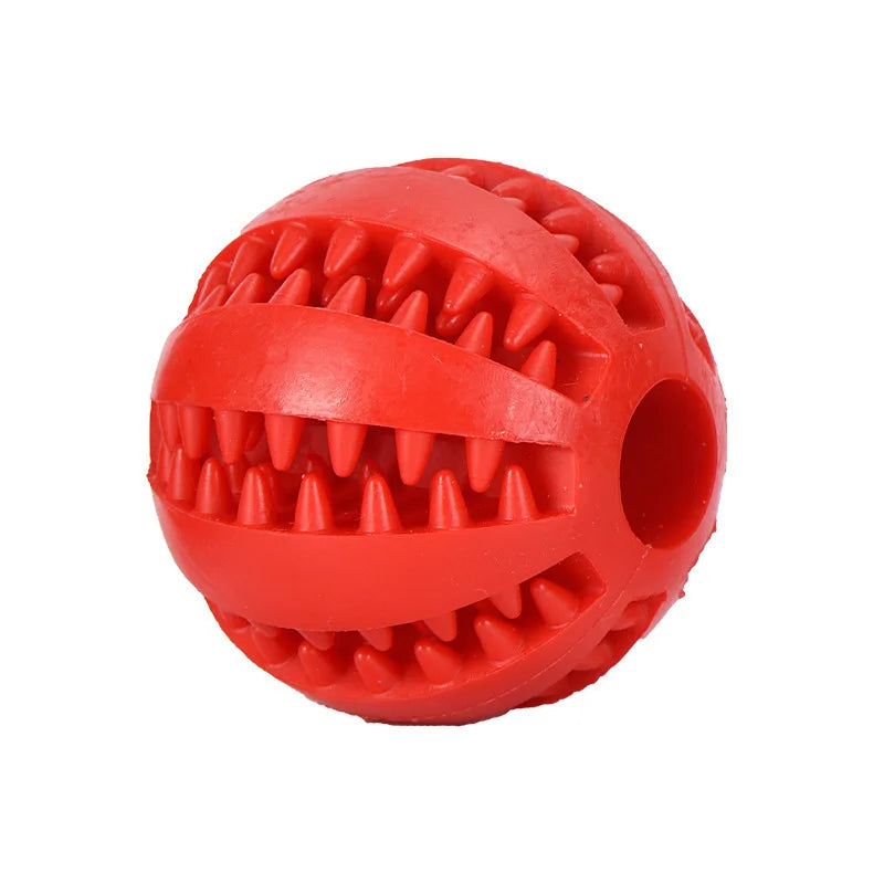 Interactive Rubber Balls Puppy Chewing Toys Pet Tooth Cleaning Ball