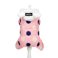 Hoodie Coat Big Polka Dot Cotton Coat