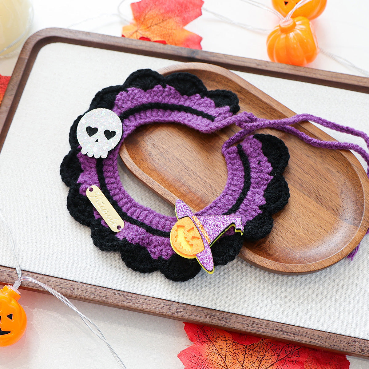 Pet Cat Dog Bandana with Halloween