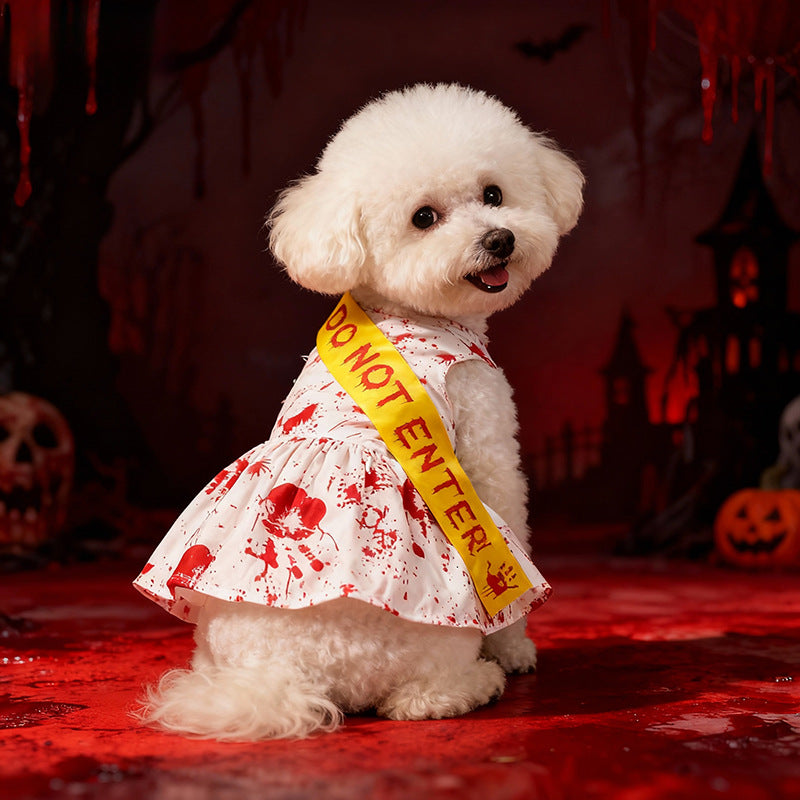 Halloween Bloody Seal Four-Legged Dress