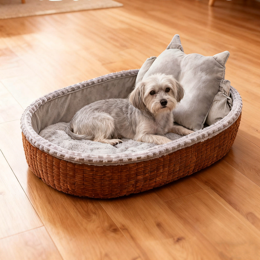 Half-Enclosed Pet Dog House