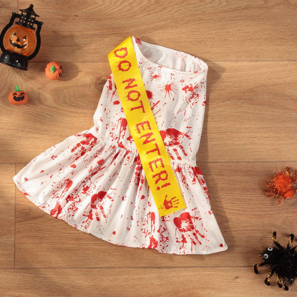 Halloween Bloody Seal Four-Legged Dress