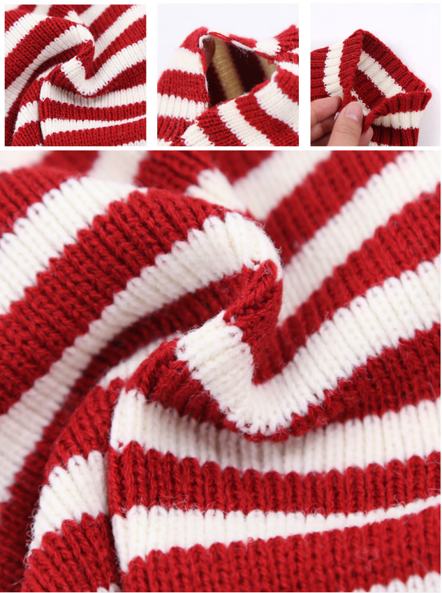 Wool Dog Sweater Simple Twisted Rope Elasticity Knitting Sweater