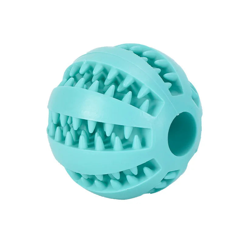Interactive Rubber Balls Puppy Chewing Toys Pet Tooth Cleaning Ball
