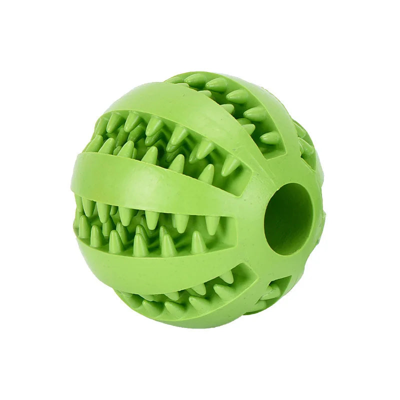 Interactive Rubber Balls Puppy Chewing Toys Pet Tooth Cleaning Ball