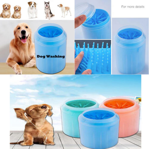 Portable Pet Paw Plunger Mud Cleaner Washer