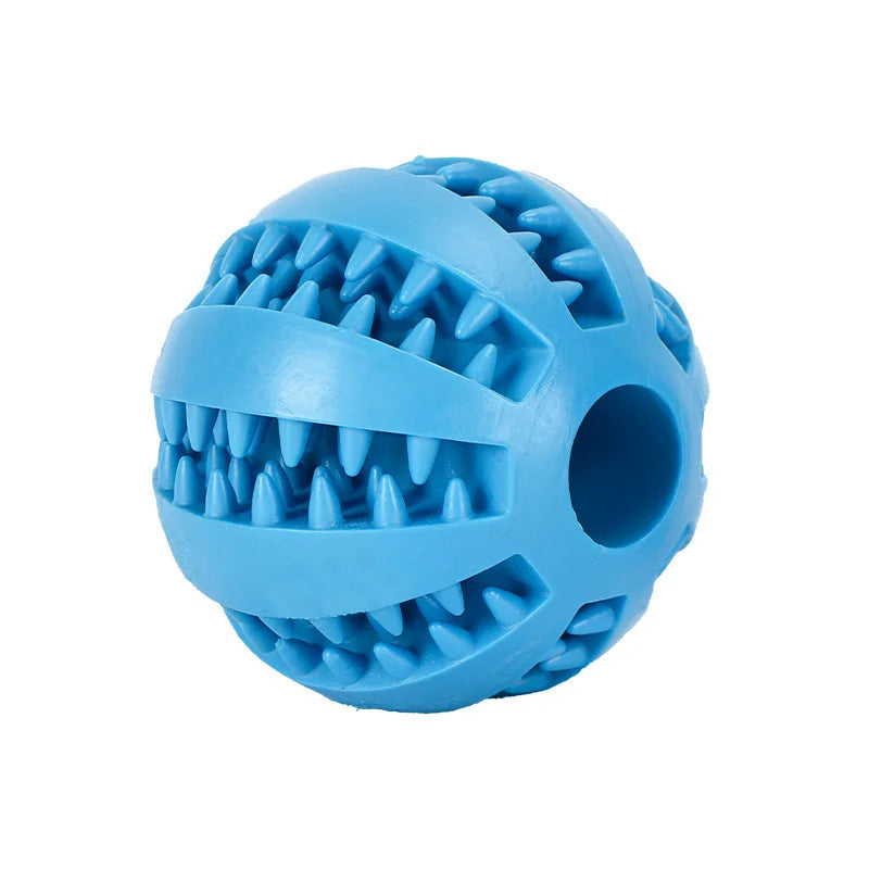 Interactive Rubber Balls Puppy Chewing Toys Pet Tooth Cleaning Ball