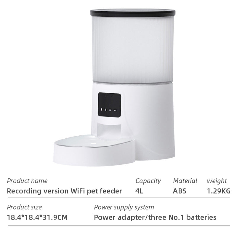 Wifi Smart APP Pet Feeder