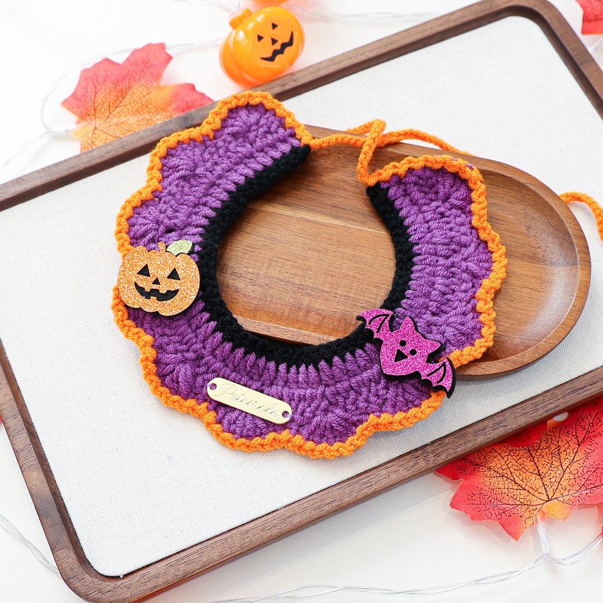 Pet Cat Dog Bandana with Halloween