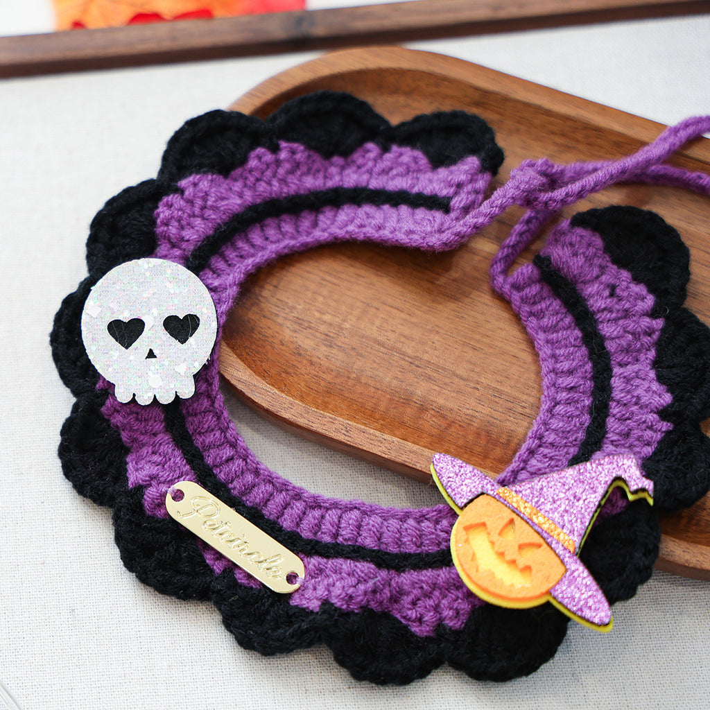 Pet Cat Dog Bandana with Halloween
