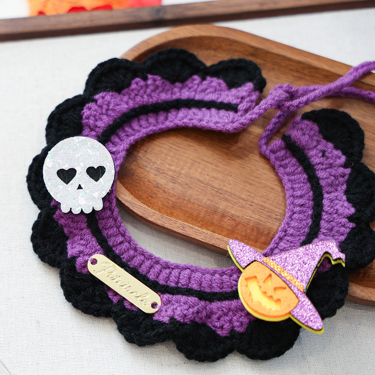 Pet Cat Dog Bandana with Halloween