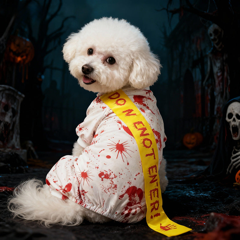 Halloween Bloody Seal Four-Legged Dress