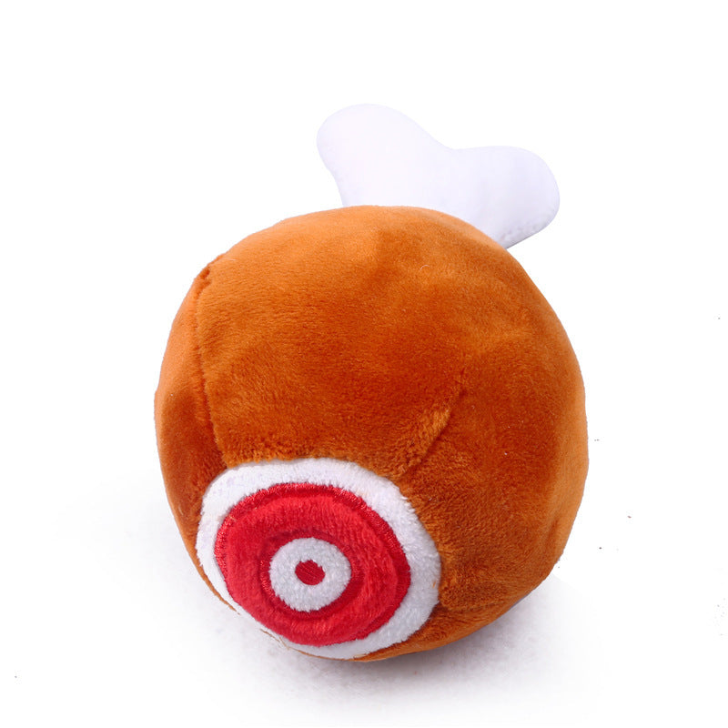 Big Chicken Leg Toy Bite-Resistant Sound