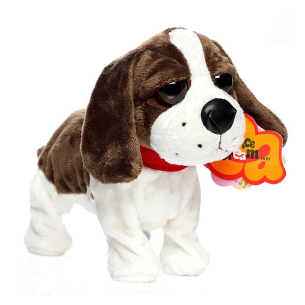 Electronic Pets Sound Control Robot Dogs Bark Stand Walk Cute Interactive Toys