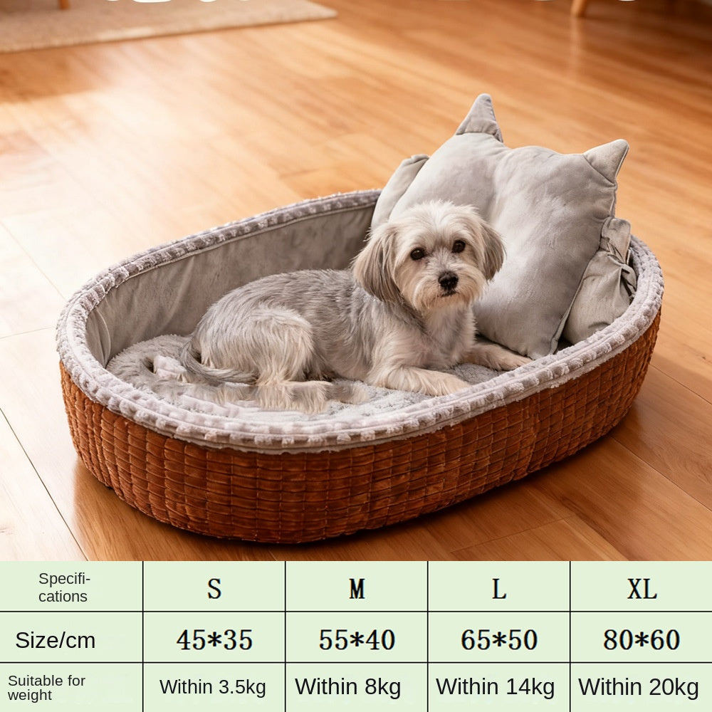 Half-Enclosed Pet Dog House