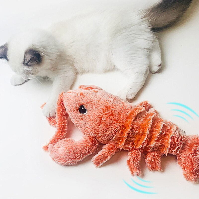 USB Pet Cat Toys  Floppy Lobster