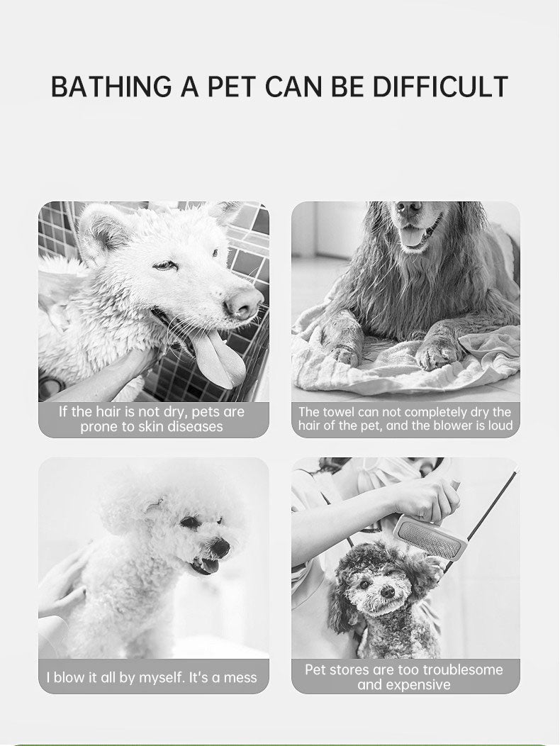 Smart Pet Hair Dryer Dog Golden Retriever