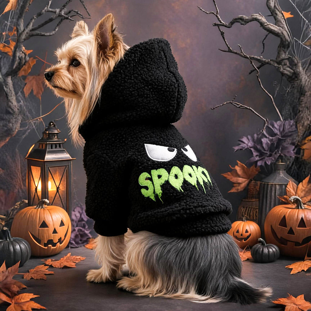 Halloween Funny Ghost Hoodie for Pets