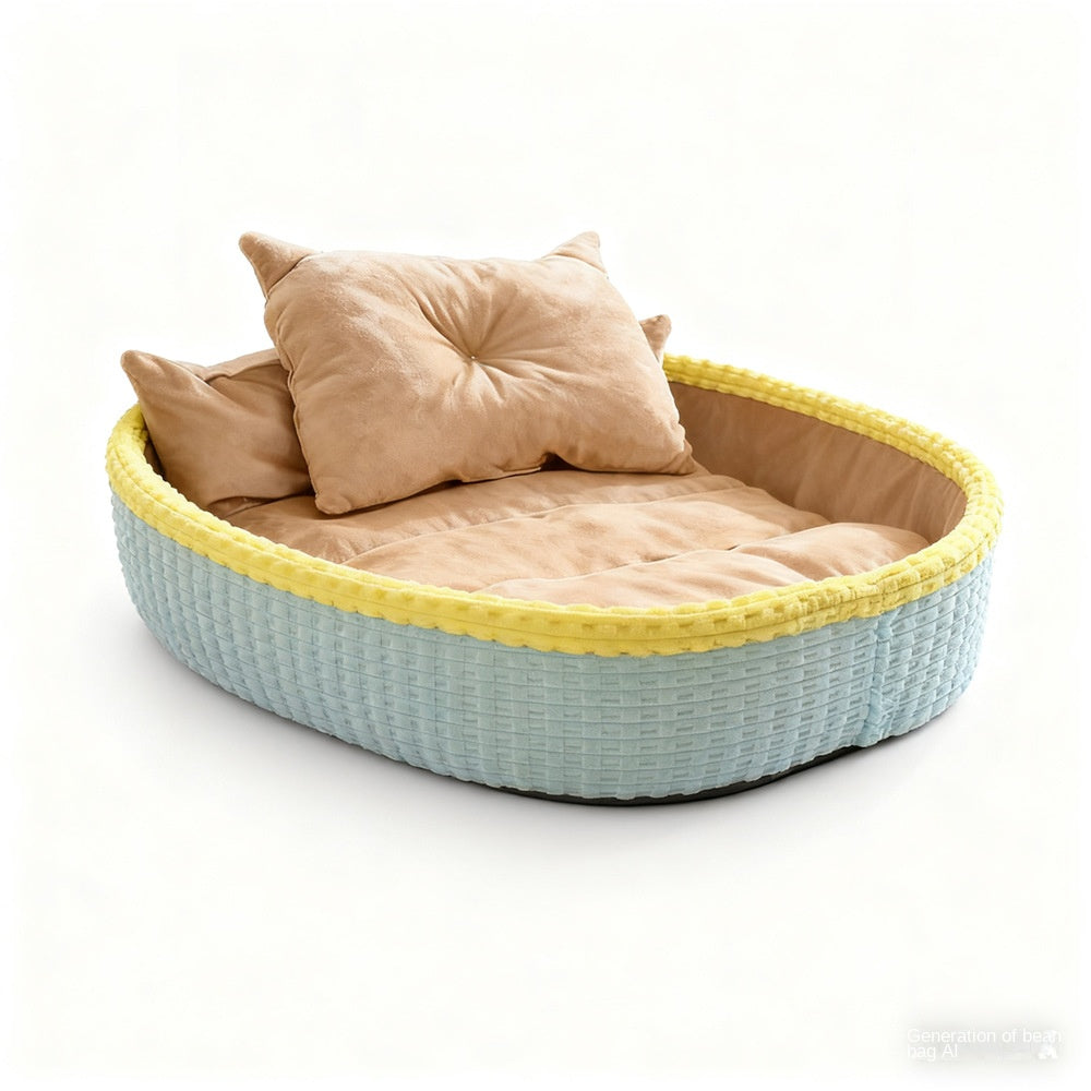 Half-Enclosed Pet Dog House