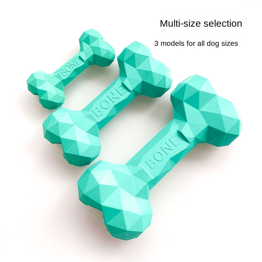 Diamond Bone Slow-Feeding Chew Toy