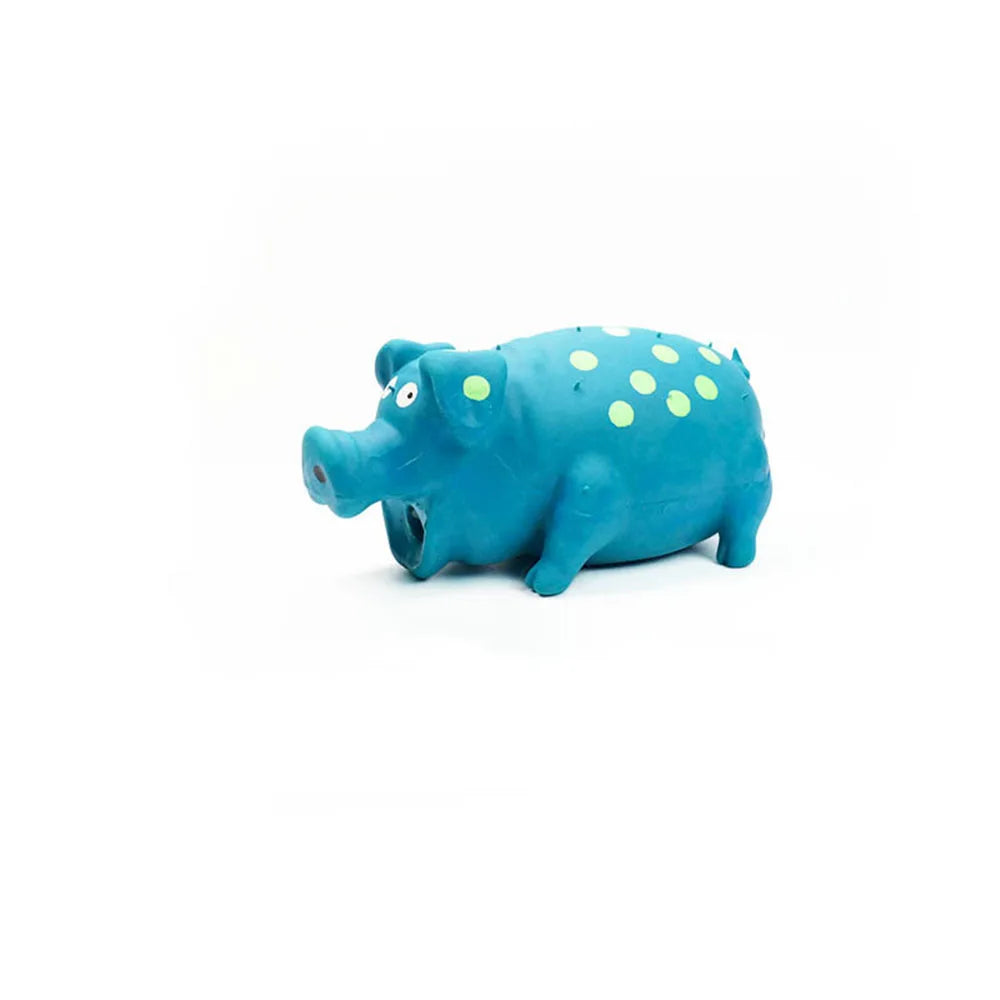 Pet  Pig Toy - Squeaky,Durable Chew & Molar Toy for Dogs,
