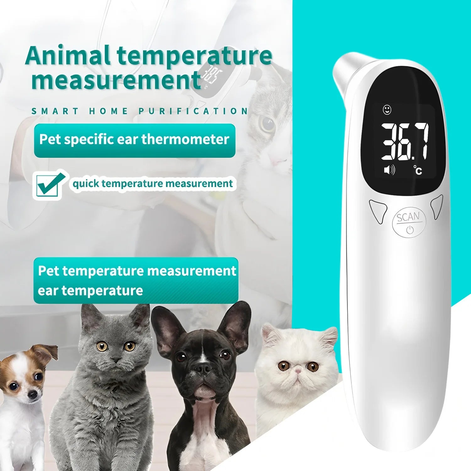 Pet Ear Digital Thermometer