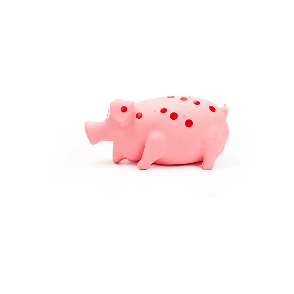 Pet  Pig Toy - Squeaky,Durable Chew & Molar Toy for Dogs,