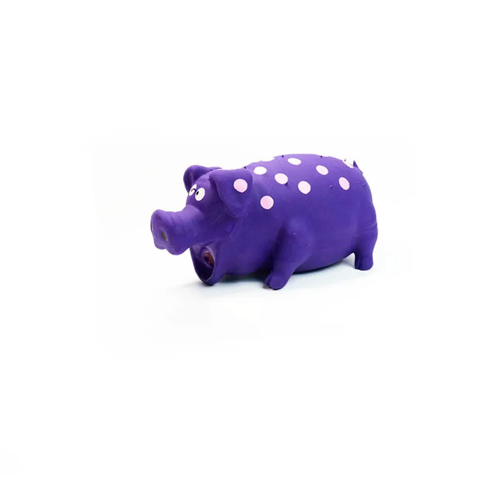 Pet  Pig Toy - Squeaky,Durable Chew & Molar Toy for Dogs,