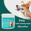 Pet Cleaning Products Disposable Finger Toothbrush Pet Teeth Cleaning
