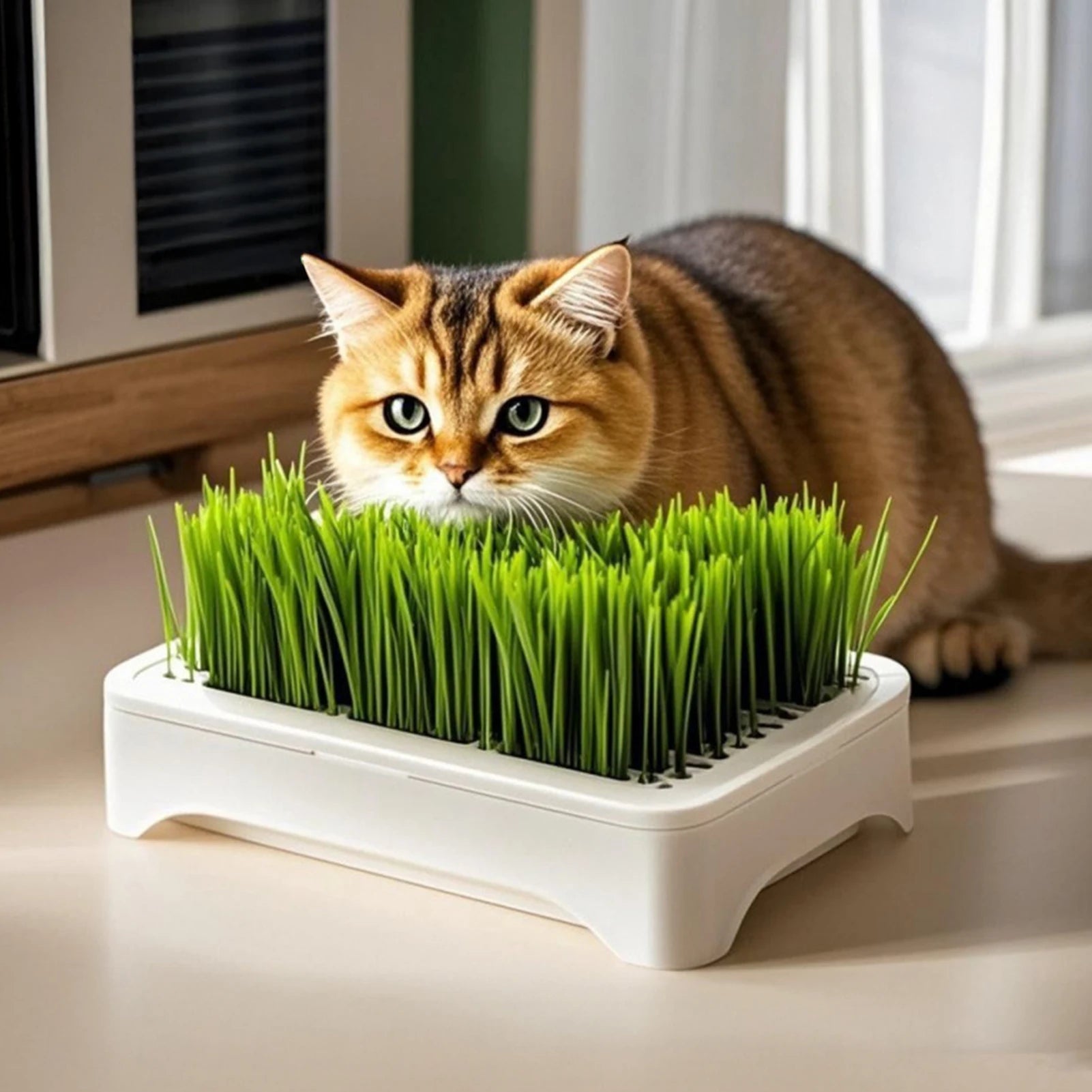 Wheat Seedling Pot Kitten Grass Hydroponic Device Horticultural Planting Pot