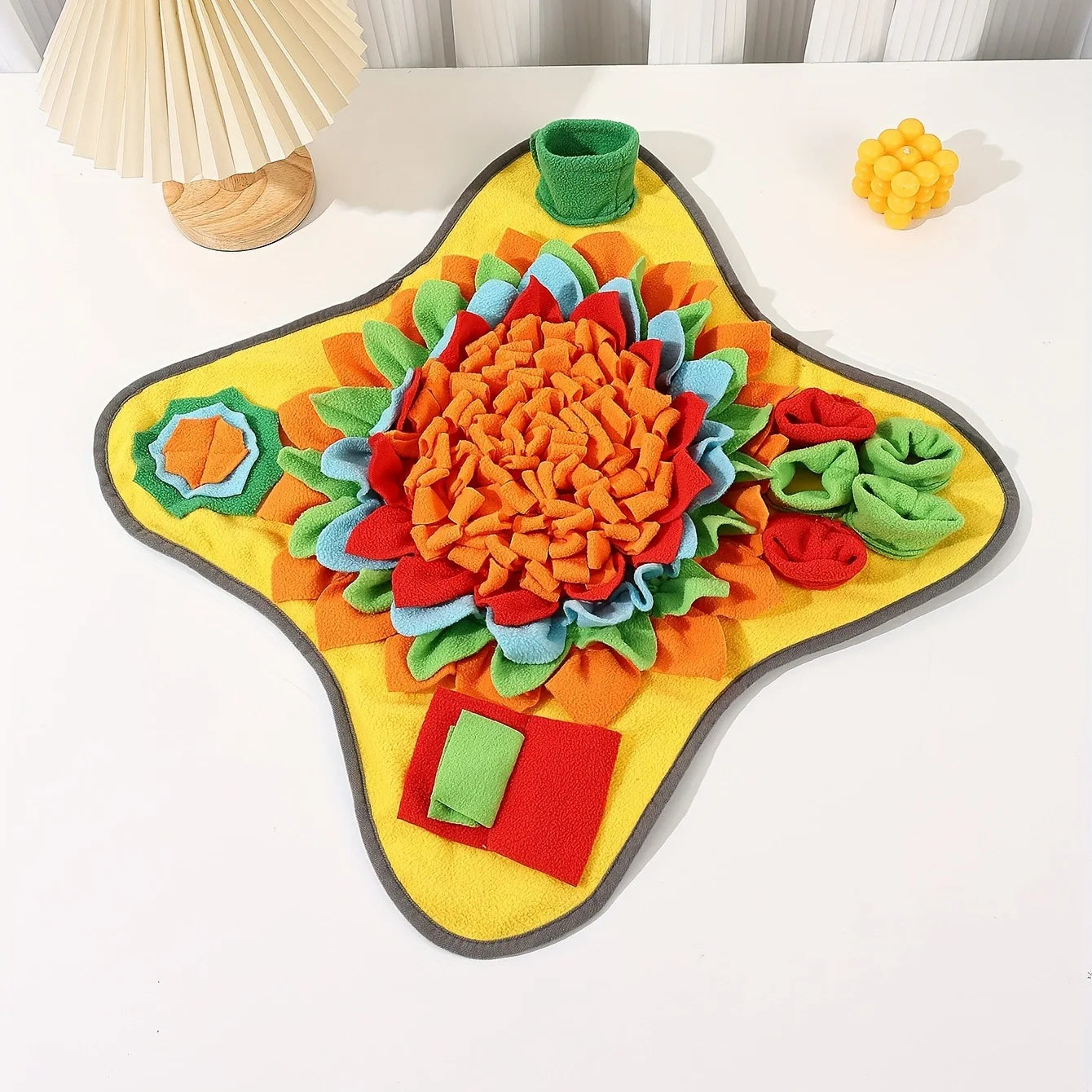 Pet Snuffle Mat for Dogs, Interactive Feed Puzzle
